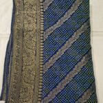 Khadi Georgette Multicolor Printed Dupatta | Elegant Ethnic Dupatta with Traditional Border for Suits & Festive Wear