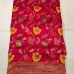 Premium Dola Silk Multicolor Dupatta | Traditional Printed & Zari Border Ethnic Dupatta for Suit, Kurti & Festive Wear