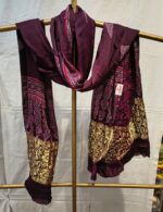 Premium Modal Silk Zari Work Dupatta | Designer Ethnic Dupatta with Rich Golden Border for Festive & Traditional Wear - Image 4