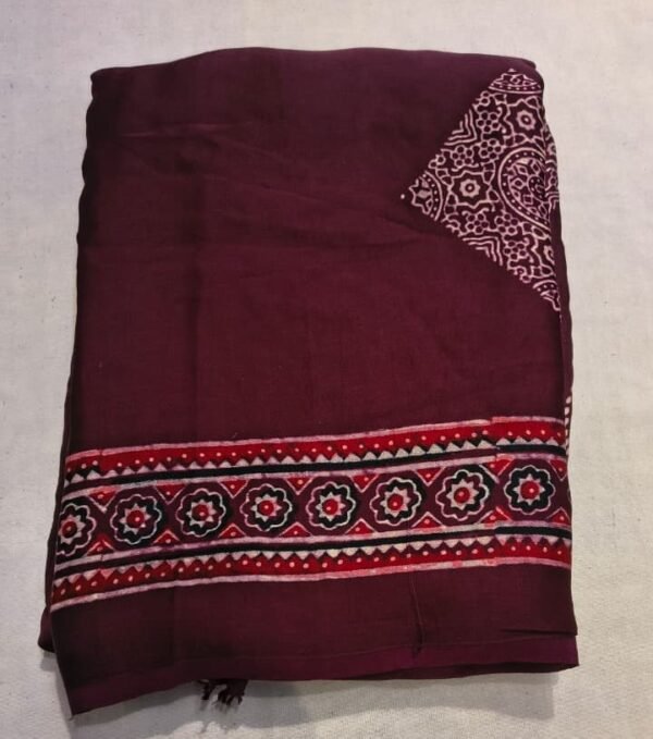 Modal Silk Zari Work Dupatta