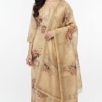 Tissue Cotton Unstitched Suit