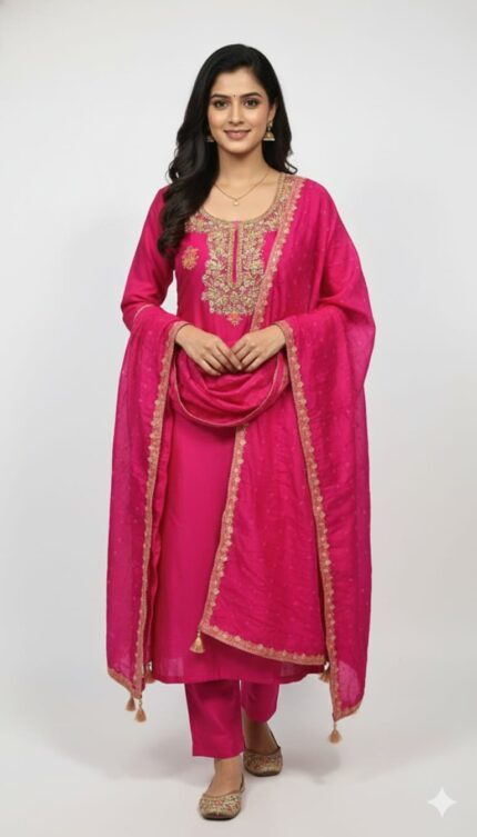 Dola Silk Gota Patti Suit
