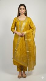 Tissue Silk Suit Set