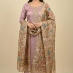 Tissue Silk Suit Set