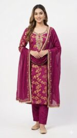 Organza Silk Suit Set