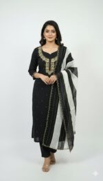 Organza Silk Suit Set