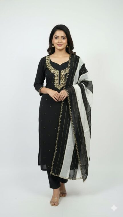 Organza Silk Suit Set