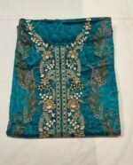 Premium Cotton Unstitched Suit Set with Printed Cotton Top, Matching Cotton Dupatta and Plain Cotton Bottom Elegant Ethnic Wear - Image 5