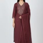 Malkha Silk Unstitched Suit