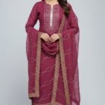 Malkha Silk Unstitched Suit