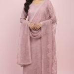 Organza Unstitched Suit