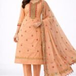 Crepe Chiffon Unstitched Suit