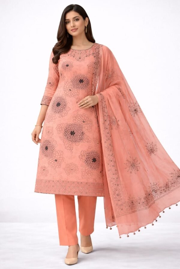 Cotton Unstitched Suit