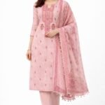 Linen Cotton Unstitched Suit