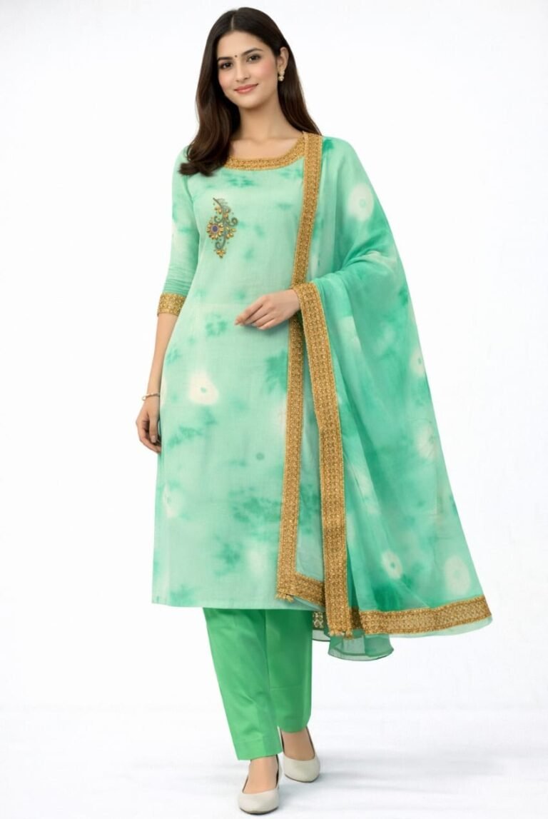 Cotton Unstitched Suit Set