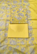 Premium Cotton Unstitched Suit Set with Printed Cotton Dupatta and Plain Cotton Bottom | Elegant Ethnic Wear for Daily & Festive Use - Image 4