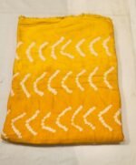 Premium Bandhani Cotton Unstitched Suit Set with Shibori Dye Dupatta and Plain Cotton Bottom | Elegant Ethnic Wear for Daily & Festive Use - Image 3