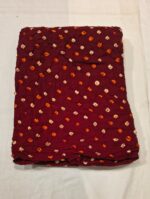 Premium Bandhani Cotton Unstitched Suit Set with Bandhani Cotton Dupatta and Bandhani Cotton Bottom | Elegant Ethnic Wear for Daily & Festive Use - Image 4