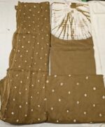 Premium Bandhani Cotton Unstitched Suit Set with Bandhani Cotton Dupatta and Bandhani Cotton Bottom | Elegant Ethnic Wear for Daily & Festive Use - Image 3
