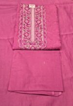 Premium Malkha Silk Unstitched Suit Set with Organza Dupatta and Cotton Bottom Elegant Ethnic Wear for Festive and Party Use - Image 2