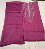 Premium Malkha Silk Unstitched Suit Set with Organza Dupatta and Cotton Bottom Elegant Ethnic Wear for Festive and Party Use - Image 3