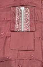 Premium Malkha Silk Unstitched Suit Set with Organza Dupatta and Cotton Bottom Elegant Ethnic Wear for Festive and Party Use - Image 2