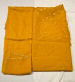 Premium Organza Unstitched Suit Set with Embroidered Organza Dupatta and Cotton Bottom Elegant Ethnic Wear for Festive and Party Use - Image 3