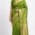 Opara Silk Temple Border Saree