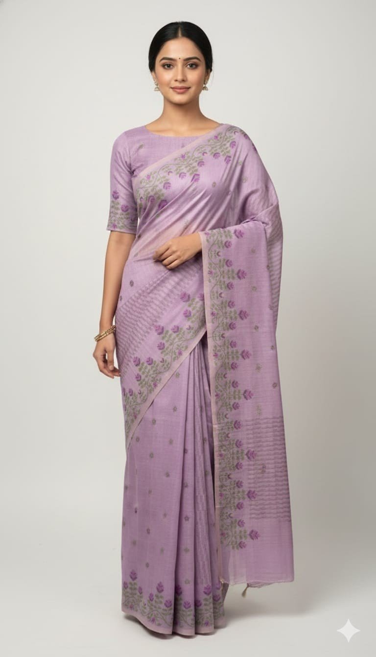 Jamdani Cotton Saree