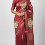 Tassar Silk Printed Saree