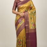 Tassar Silk Printed Saree
