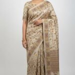 Tassar Silk Sindhi Work Saree