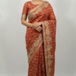 Cotton Kota Gota Patti Saree