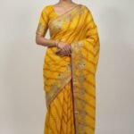 Cotton Kota Gota Patti Saree