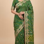Cotton Kota Gota Patti Saree