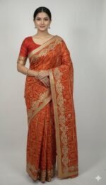 Cotton Kota Gota Patti Saree
