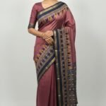 Maslin Cotton Printed Saree
