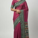 Maslin Cotton Printed Saree