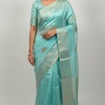 Tissue Silk Work Saree