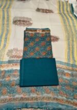 Cotton Kota Printed Suit Set with Matching Dupatta and Pure Cotton Bottom Elegant Summer Ethnic Wear - Image 2