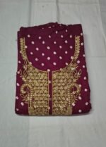 Pure Cotton Bandhej Printed Suit Set with Shibori Dupatta and Cotton Bottom Elegant Ethnic Wear - Image 4