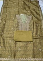 Garhwal Cotton Sequence Work Suit Set with Garhwal Cotton Dupatta and Tapeta Bottom Elegant Ethnic Wear - Image 2