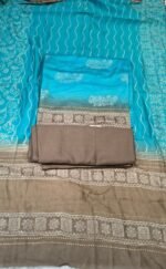 Mul Cotton Printed Suit Set with Maslin Dupatta and Cotton Bottom Elegant Daily Wear Ethnic Suit - Image 2