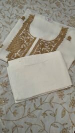 Georgette Chikankari Work Suit Set with Embroidered Dupatta and Tapeta Bottom Elegant Festive Ethnic Wear - Image 2