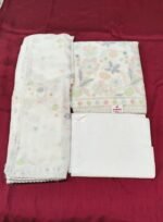 Pure Cotton Dhaga Work Suit Set with Cotton Dupatta and Cotton Bottom Elegant Ethnic Wear - Image 4