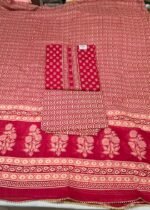 Pure Cotton All Over Printed Suit Set with Cotton Dupatta and Matching Cotton Bottom Comfortable Ethnic Wear - Image 3