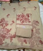 Premium Jamdani Cotton Dhaga Work Suit Set with Hand Embroidered Kurta, Elegant Dupatta and Solid Tapeta Bottom Ethnic Wear - Image 2