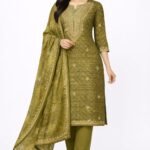 Garhwal Cotton Sequence Work Suit