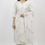 Pure Cotton Dhaga Work Suit