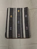 Handloom Cotton Mirror Work Suit Set with Handloom Cotton Dupatta and Handloom Cotton Bottom Traditional Ethnic Wear - Image 4